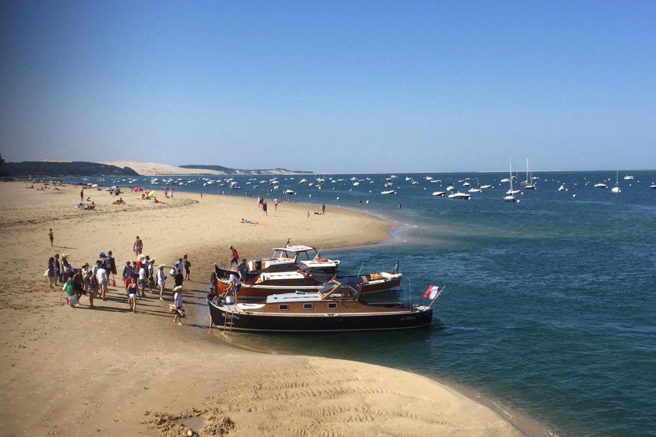 Hotel Particulier - Les Lodges Du Bassin D'Arcachon- Petit-Dejeuner Sur Demande- Prestations Haut De Gamme غوجان-ميستراس المظهر الخارجي الصورة