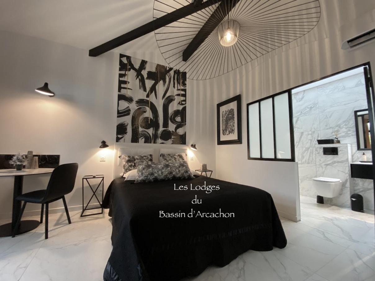 Hotel Particulier - Les Lodges Du Bassin D'Arcachon- Petit-Dejeuner Sur Demande- Prestations Haut De Gamme غوجان-ميستراس المظهر الخارجي الصورة